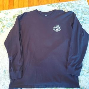 Vans Long sleeve Tee Shirt Size Large